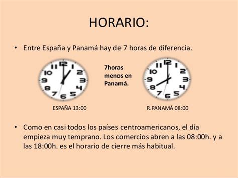hora de panama vs hora de colombia